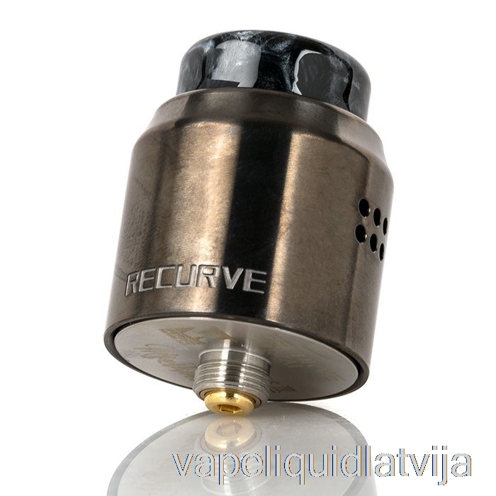 Wotofo X Mike Vapes Recurve Dual 24mm Rda Gunmetal Vape šķidrums